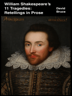 William Shakespeare's 11 Tragedies: Retellings in Prose