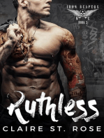 Ruthless: A Bad Boy Baby Motorcycle Club Romance: Iron Reapers MC, #3