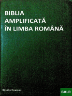 Biblia Amplificată În Limba Romînă