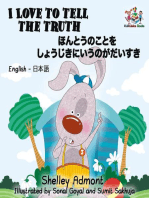 I Love to Tell the Truth (English Japanese Book for Kids): English Japanese Bilingual Collection