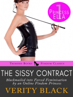 The Sissy Contract: Blackmailed into Forced Feminisation by an Online Findom Princess