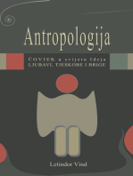 Аntropologija filosofska: Čovjek u svijetu Ideja Ljubavi, tjeskobe i brige