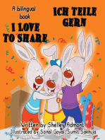 I Love to Share Ich teile gern (English German Book for Kids): English German Bilingual Collection