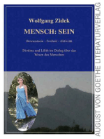 MENSCH: SEIN: Bewusstsein-Freiheit-Aktivität. Diotima und Lilith im Dialog über das Wesen des Menschen