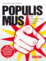 Populismus: Das unerhörte Volk und seine Feinde