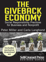 The GiveBack Economy: Social Responsiblity Practices for Business and Nonprofit