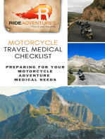 Motorcycle Travel Medical Checklist