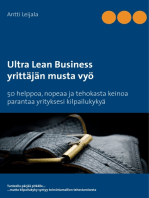 Ultra Lean Business: yrittäjän musta vyö
