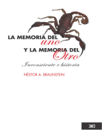 La memoria del uno y la memoria del Otro: Inconsciente e historia