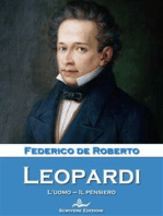 Leopardi: L'uomo - Il pensiero