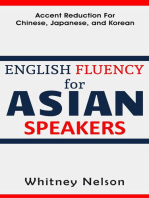 English Fluency For Asian Speakers