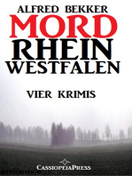 MORDrhein-Westfalen (Vier Krimis mit Tatorten in NRW - Münsterland, Sauerland, Niederrhein)