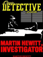 Martin Hewitt, Investigator