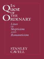 In Quest of the Ordinary: Lines of Skepticism and Romanticism