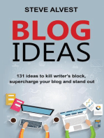 Blog Ideas
