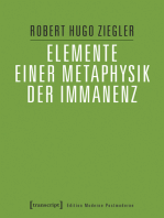 Elemente einer Metaphysik der Immanenz