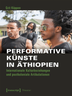 Performative Künste in Äthiopien: Internationale Kulturbeziehungen und postkoloniale Artikulationen