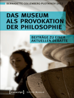 Das Museum als Provokation der Philosophie: Beiträge zu einer aktuellen Debatte