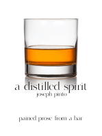 A Distilled Spirit: Pained Prose from a Bar