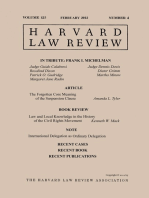 Harvard Law Review: Volume 125, Number 4 - February 2012