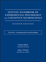 Stevens' Handbook of Experimental Psychology and Cognitive Neuroscience, Developmental and Social Psychology