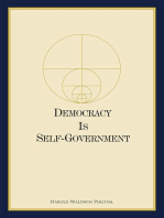 Democracy Is Self-Government