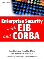 Enterprise Security with EJB and CORBA