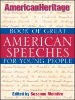 American Heritage Book of Great American Speeches for Young People