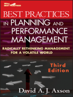 Best Practices in Planning and Performance Management: Radically Rethinking Management for a Volatile World