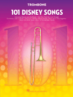 101 Disney Songs: for Trombone