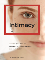 Intimacy Is: Quotes On Intimacy