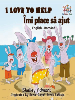 I Love to Help Îmi place să jut (Romanian Kids Book)
