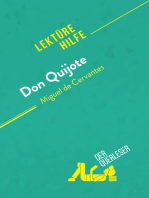 Don Quijote von Miguel de Cervantes (Lektürehilfe): Detaillierte Zusammenfassung, Personenanalyse und Interpretation