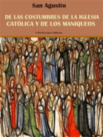 De las costumbres de la Iglesia Católica y de los maniqueos