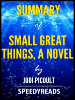 Summary of Small Great Things, A Novel by Jodi Picoult