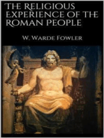 The Religious Experience of the Roman People