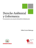 Derecho ambiental y gobernanza : la concertación como actuación informal de la Administración