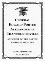 General Edward Porter Alexander at Chancellorsville