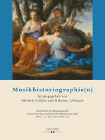 Musikhistoriographie(n): Bericht über die Jahrestagung der Österreichischen Gesellschaft für Musikwissenschaft Wien - 21. bis 23. November 2013