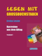 Lesen mit Großbuchstaben Tresiemi 1: Kurzreime aus dem Alltag - Erstes Lesen