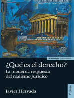 ¿Qué es el derecho?: La moderna respuesta del realismo jurídico