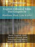 English Cebuano Bible - The Gospels IV - Matthew, Mark, Luke & John: Basic English 1949 - Youngs Literal 1898 - Cebuano Ang Biblia, Bugna Version 1917