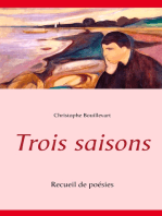 Trois saisons: Recueil de poésies