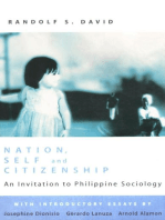 Nation, Self and Citizenship: An Invitation to Philippine Sociology