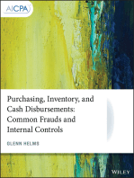 Purchasing, Inventory, and Cash Disbursements: Common Frauds and Internal Controls