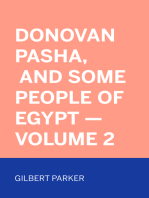 Donovan Pasha, and Some People of Egypt — Volume 2
