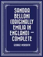 Sandra Belloni (originally Emilia in England) — Complete