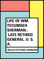 Life of Wm. Tecumseh Sherman.