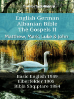 English German Albanian Bible - The Gospels II - Matthew, Mark, Luke & John: Basic English 1949 - Elberfelder 1905 - Bibla Shqiptare 1884