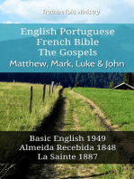 English Portuguese French Bible - The Gospels - Matthew, Mark, Luke & John